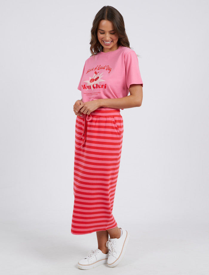 Sunset Stripe Skirt