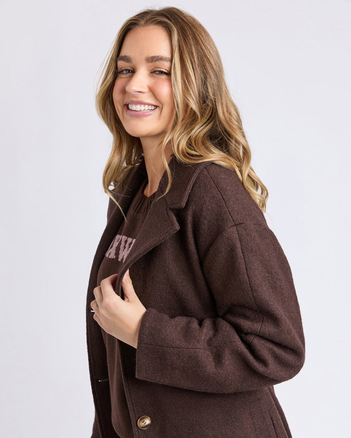 Whistler Coat - Coffee