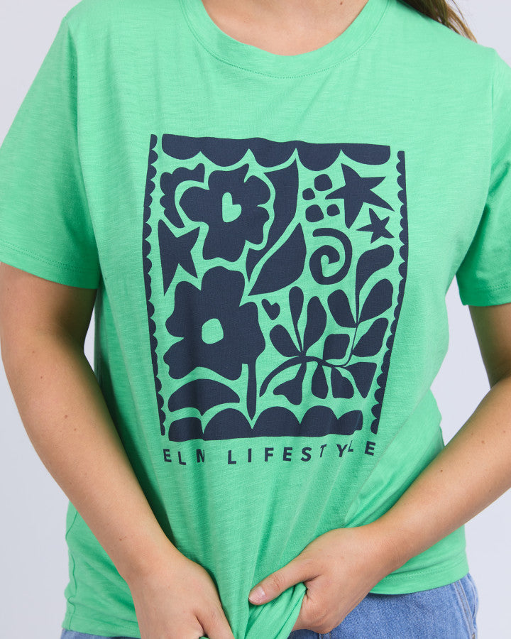 WINONA TEE - SPRING GREEN