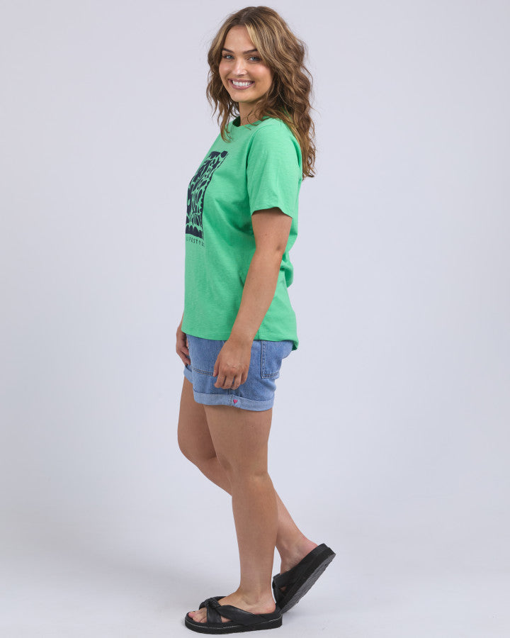 WINONA TEE - SPRING GREEN