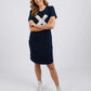 Cross Your Fingers Shirt Dress