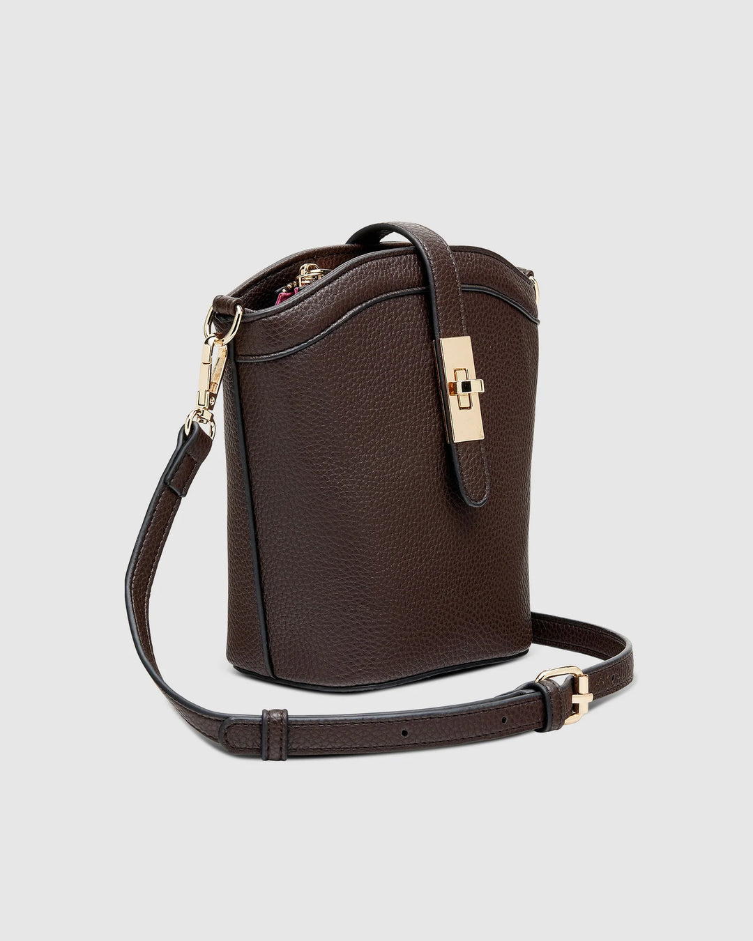 Polly Chocolate Crossbody Bag