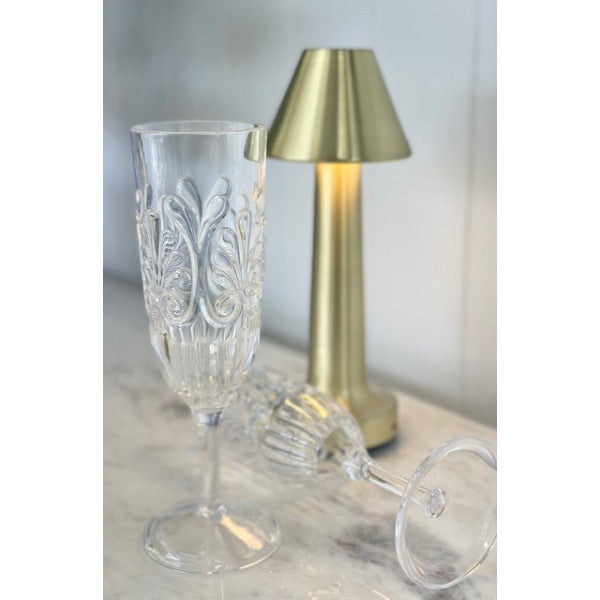 Acrylic Champagne Glass