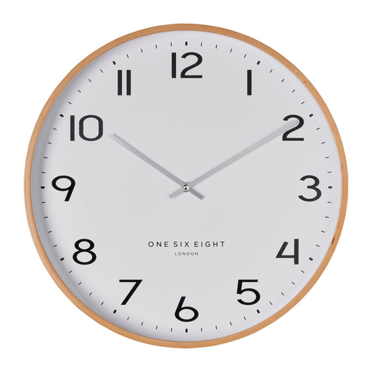 Olivia Wall Clock 41cm - White