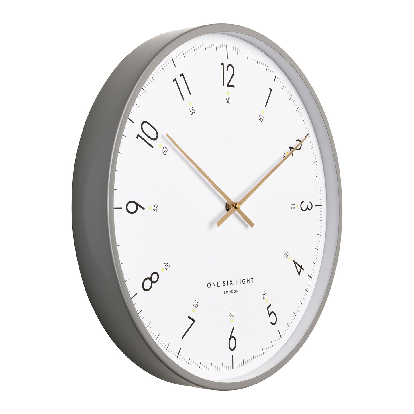 Elio 40cm White Silent Wall Clock