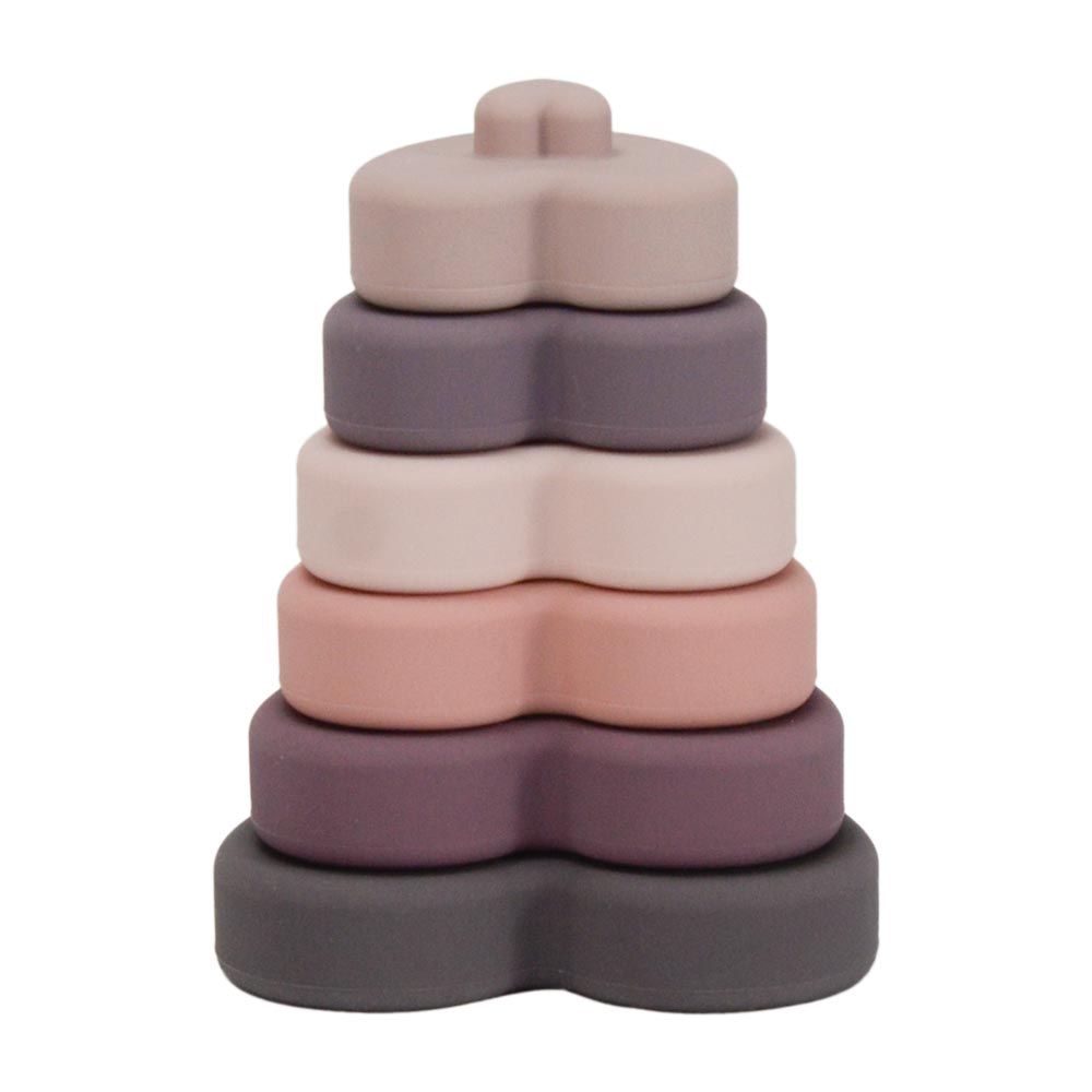 Silicone Stackable Toy – Heart