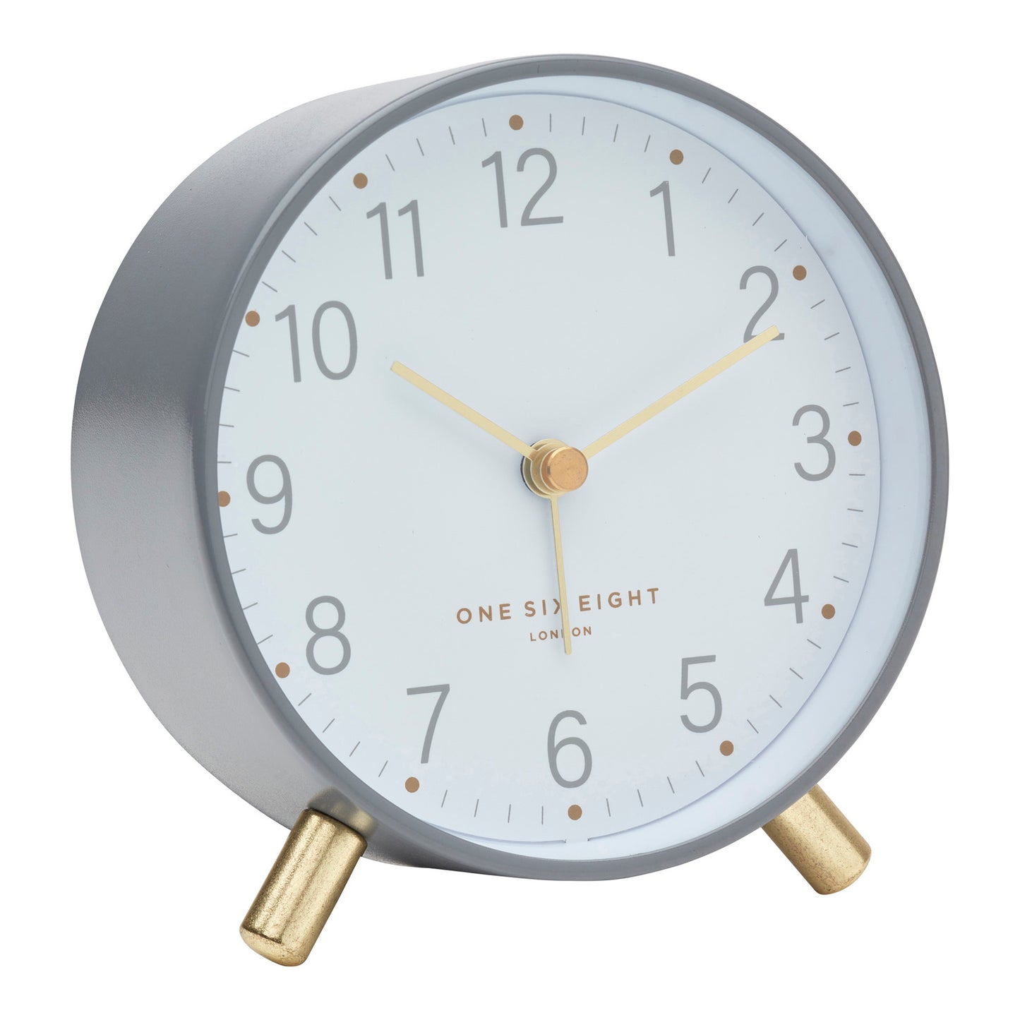 Maisie Grey Silent Alarm Clock