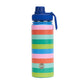 Watermate Drink Bottle - Stainless Steel -  Bright Stripe