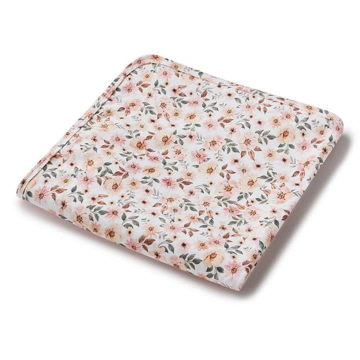 Spring Floral Organic Jersey Wrap