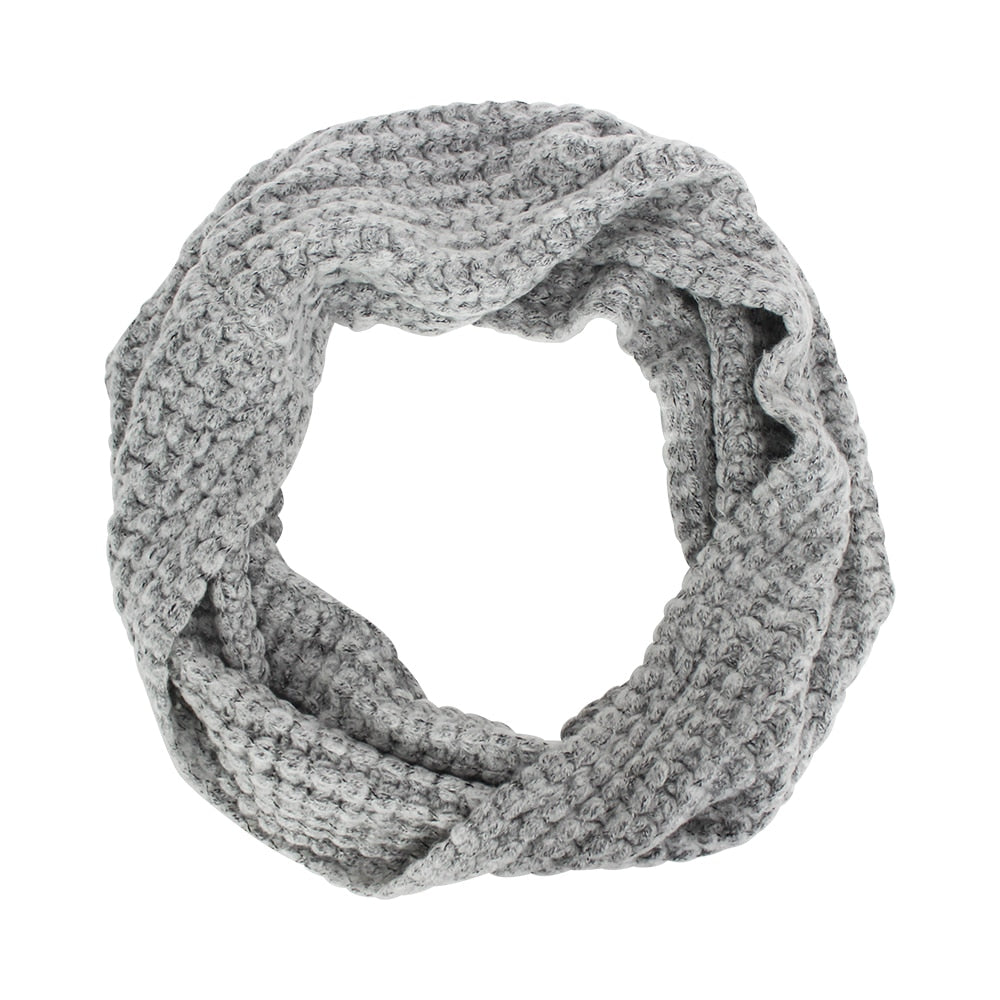 Snood - Grey Knit