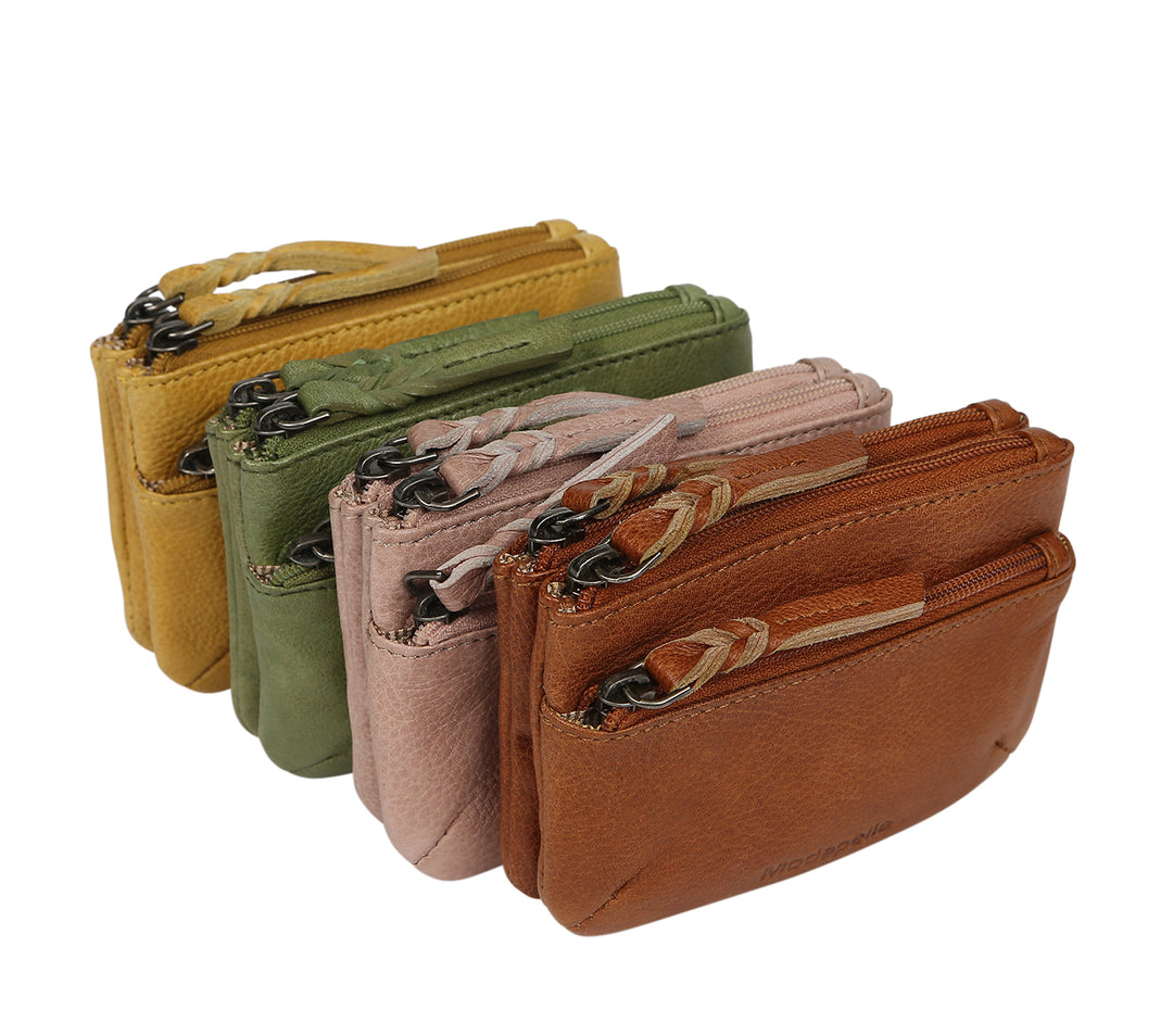 Soft Leather Coin Purses - Various Colours