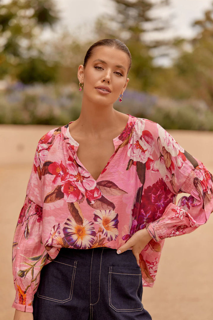 Gretel Floral Top