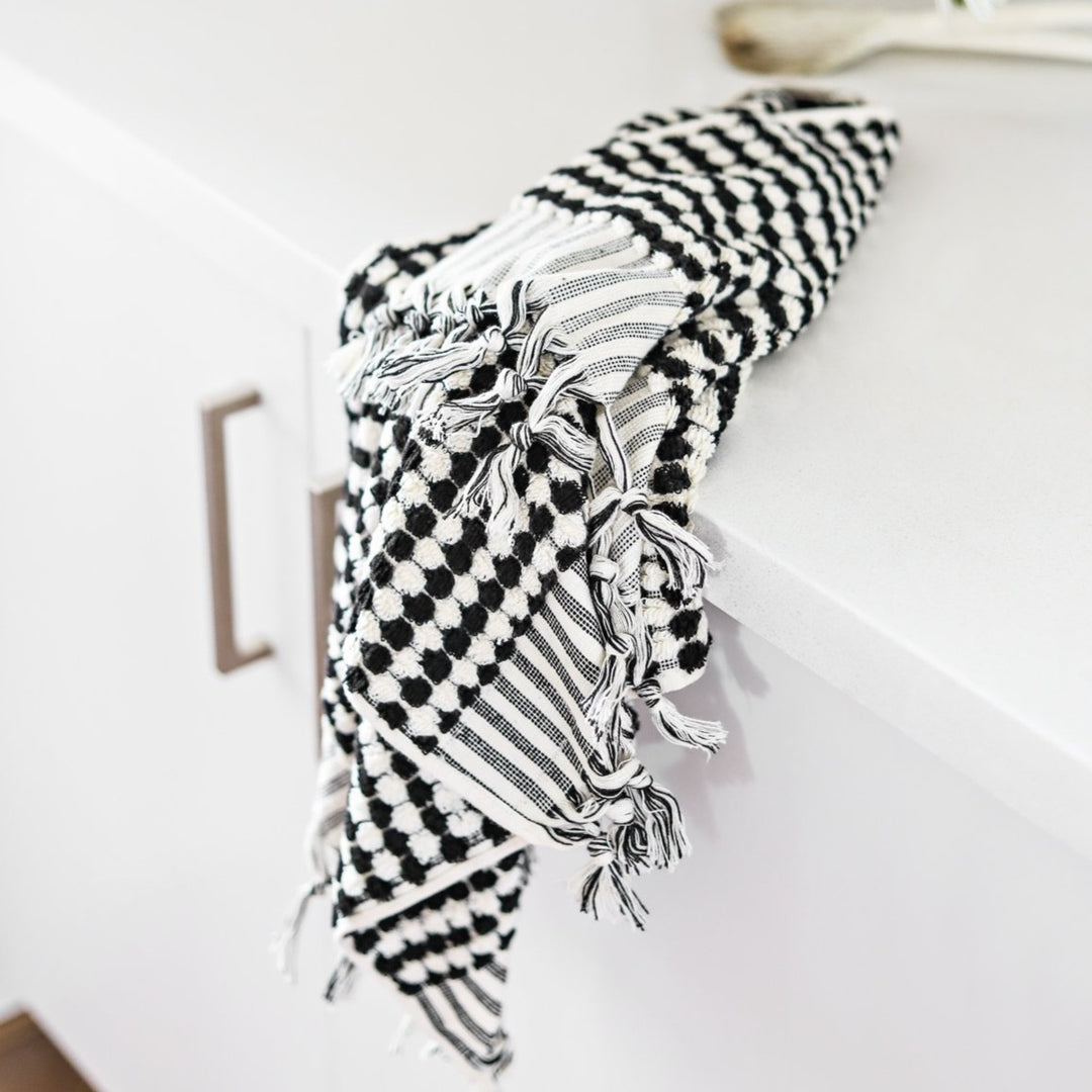 Hand Towel | Black & White