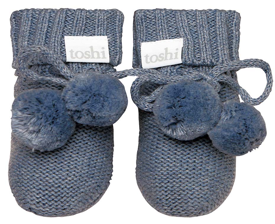 Organic Booties Marley - Moonlight