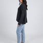 Tahlia Long Sleeve Knit - Washed Black