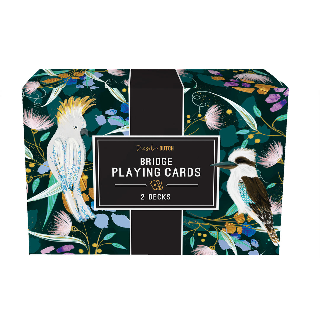 Bridge Playing Cards - Australiana Birds