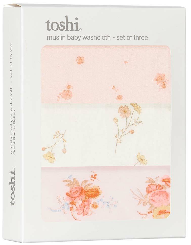 Baby Washcloth Muslin Willow