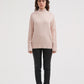 Champagne Pink Cable Knit