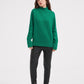 Lawn Green Cable Sleeve Knit