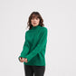Lawn Green Cable Sleeve Knit