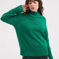 Lawn Green Cable Sleeve Knit
