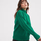 Lawn Green Cable Sleeve Knit