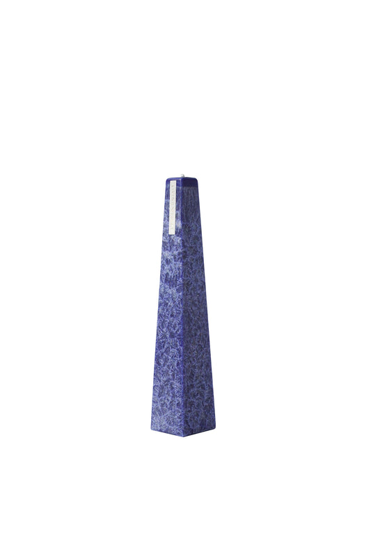 Dark Blue Icicle Candle – Night Bloom