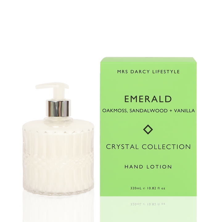 Hand Lotion - Emerald - Oakmoss, Sandalwood + Vanilla