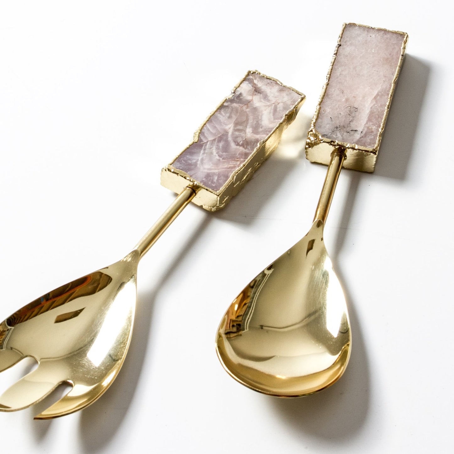 Mixed Stone Salad Servers