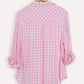 Monica Shirt Baby Pink Gingham
