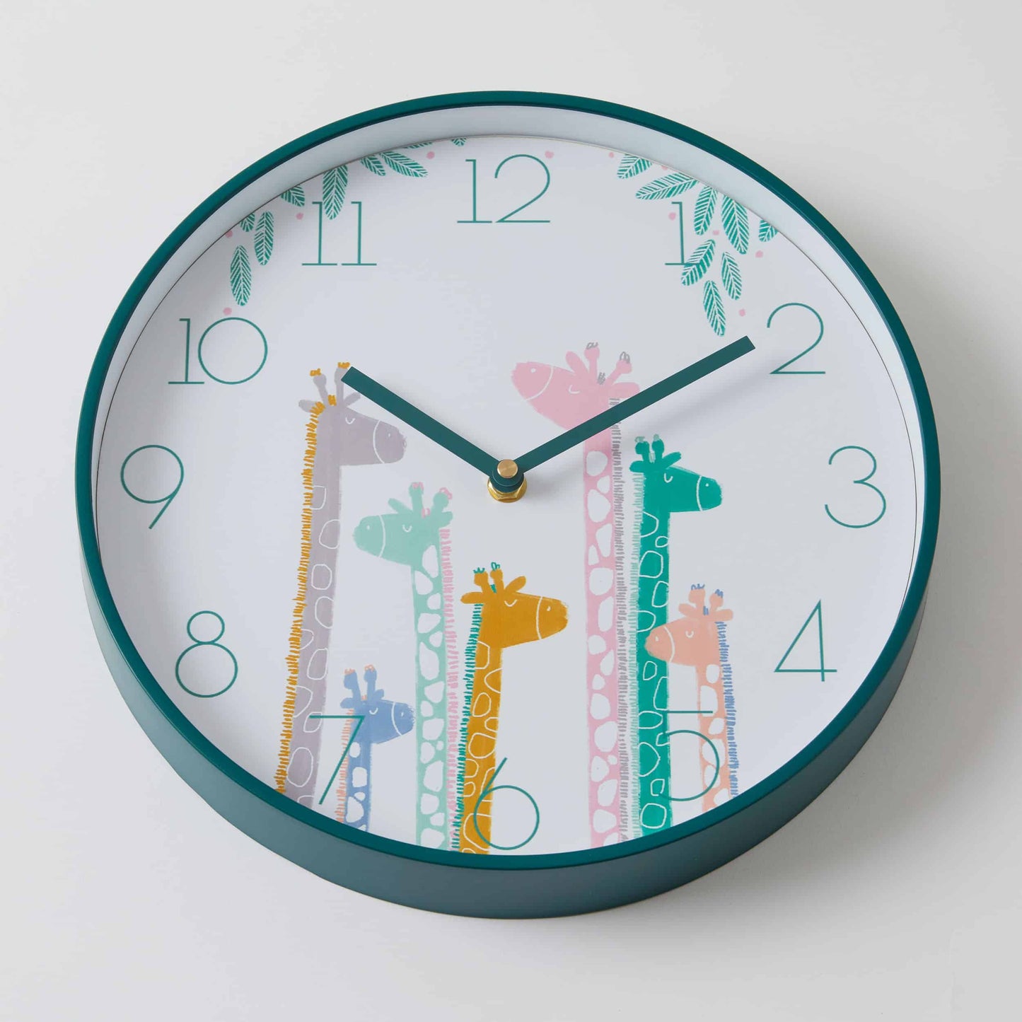 Family of Giraffes Clock