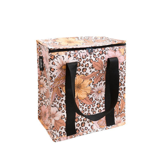Cooler Bag - Leopard Floral