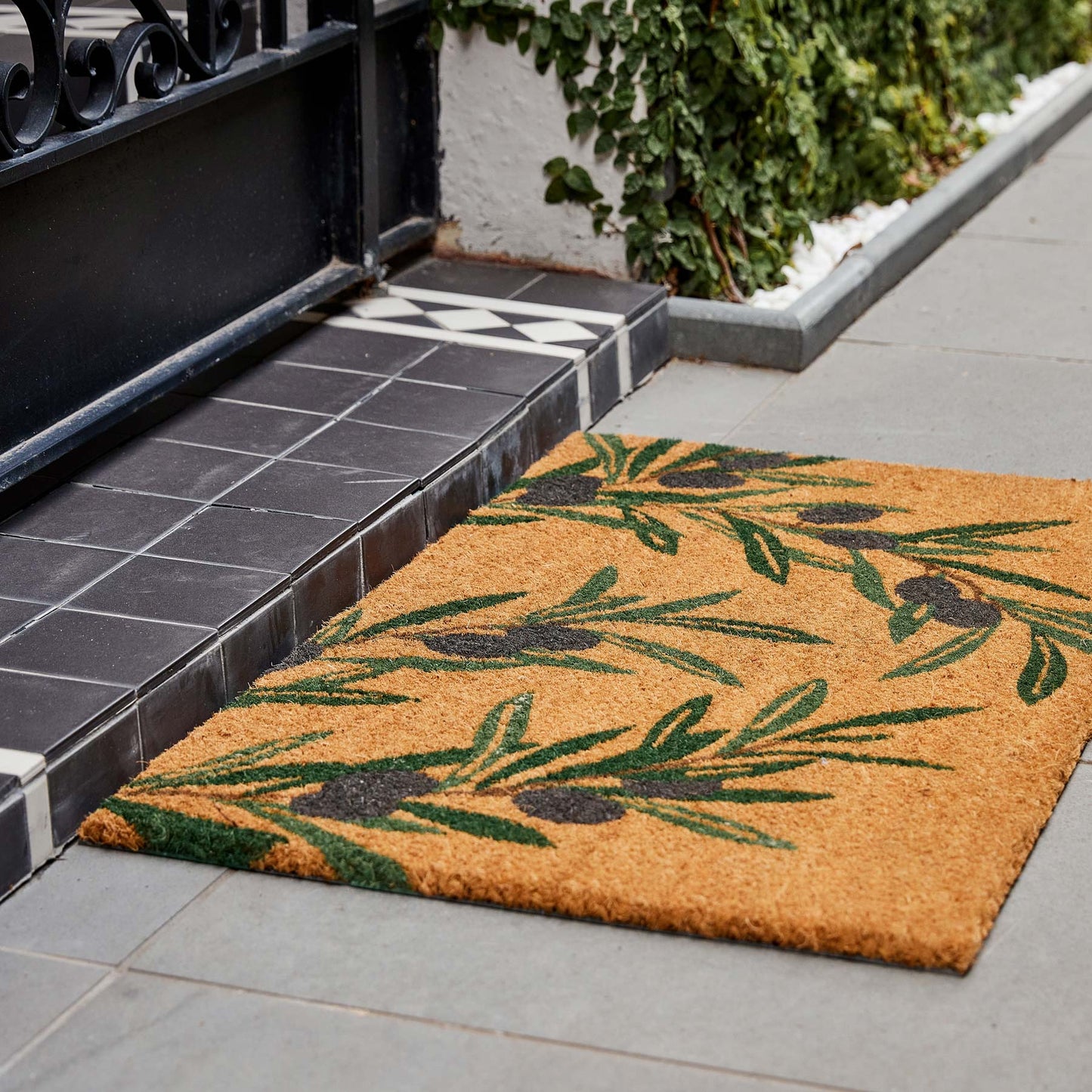 Olive Leaf Doormat