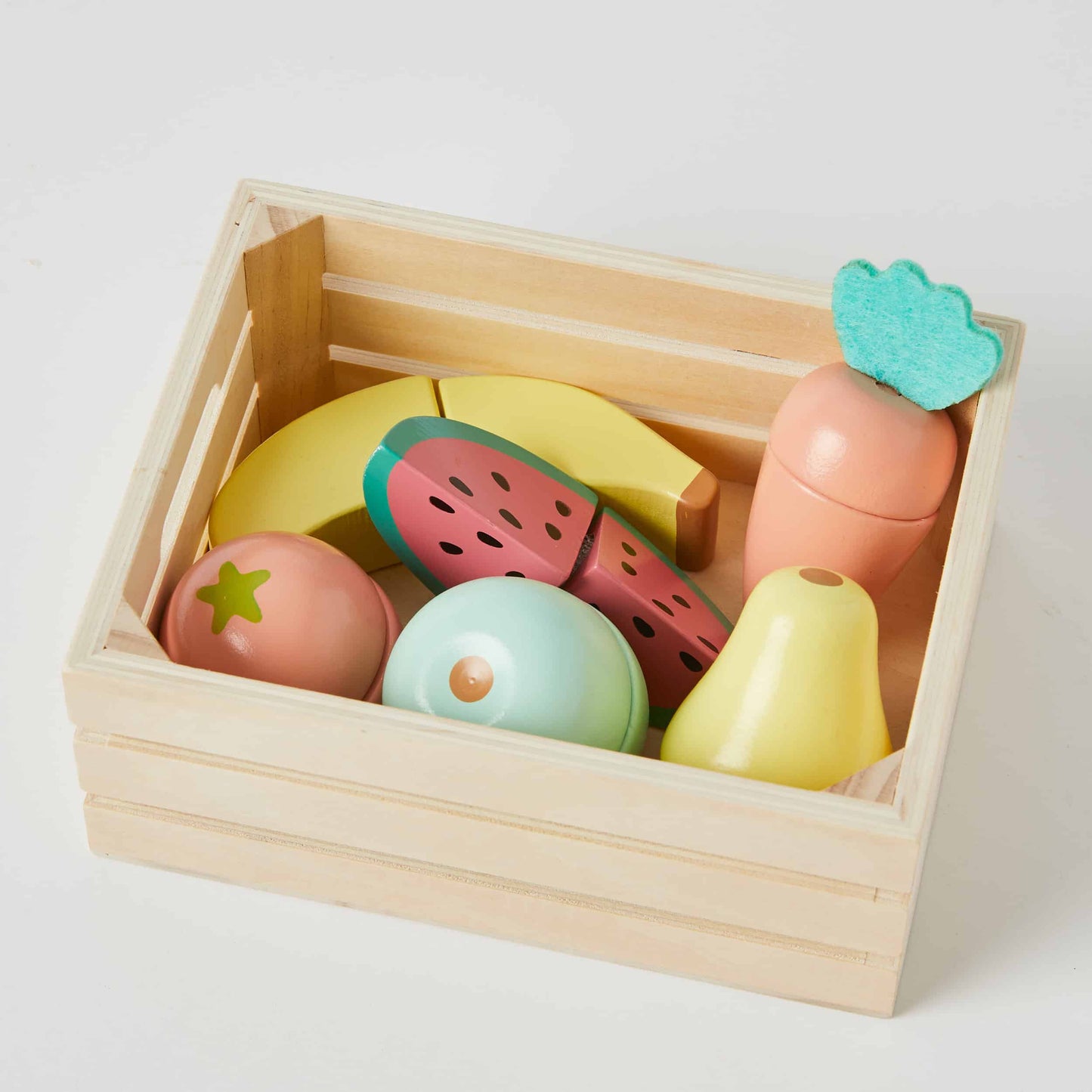 Wooden Fruit Play Set