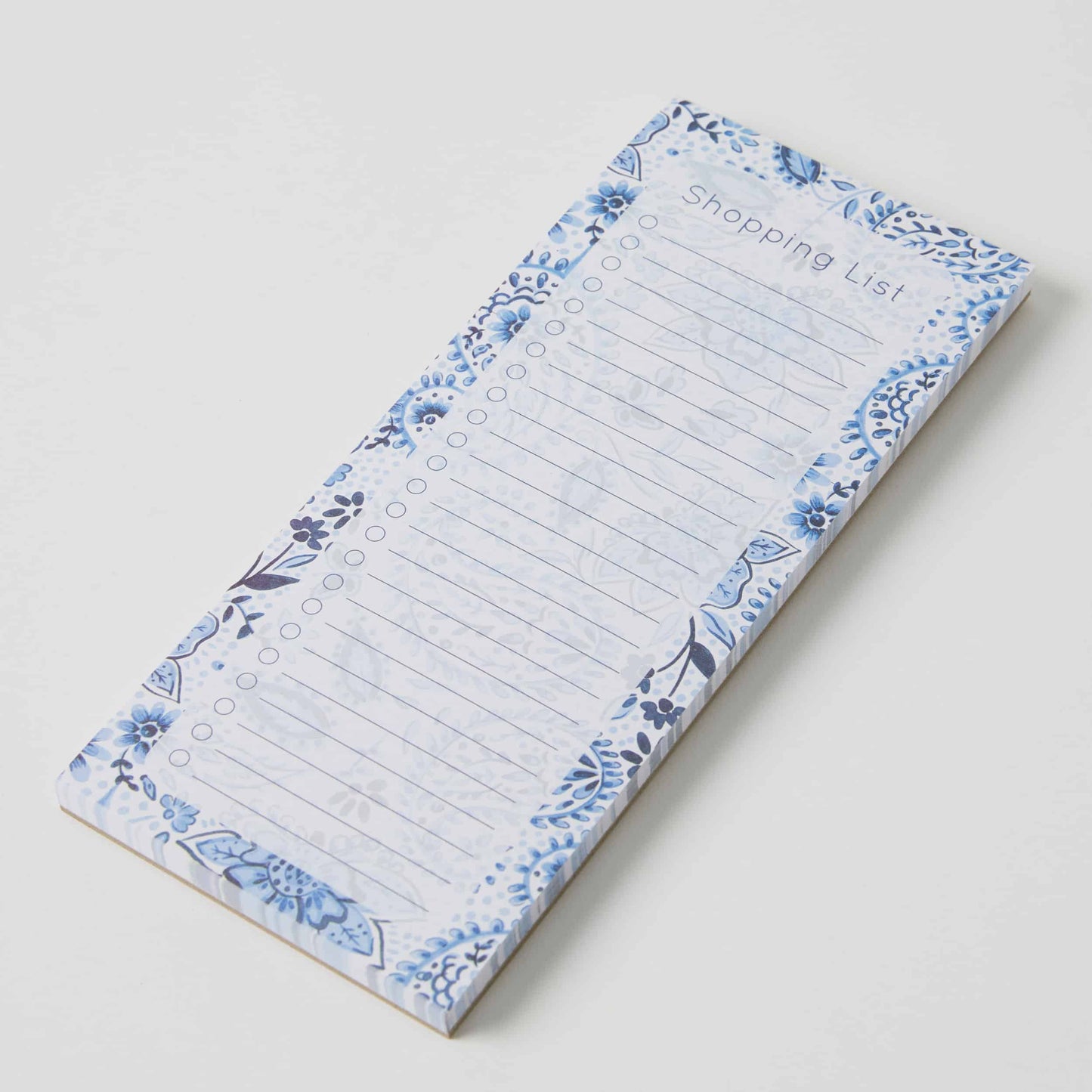 Paisley Shopping List Notepad