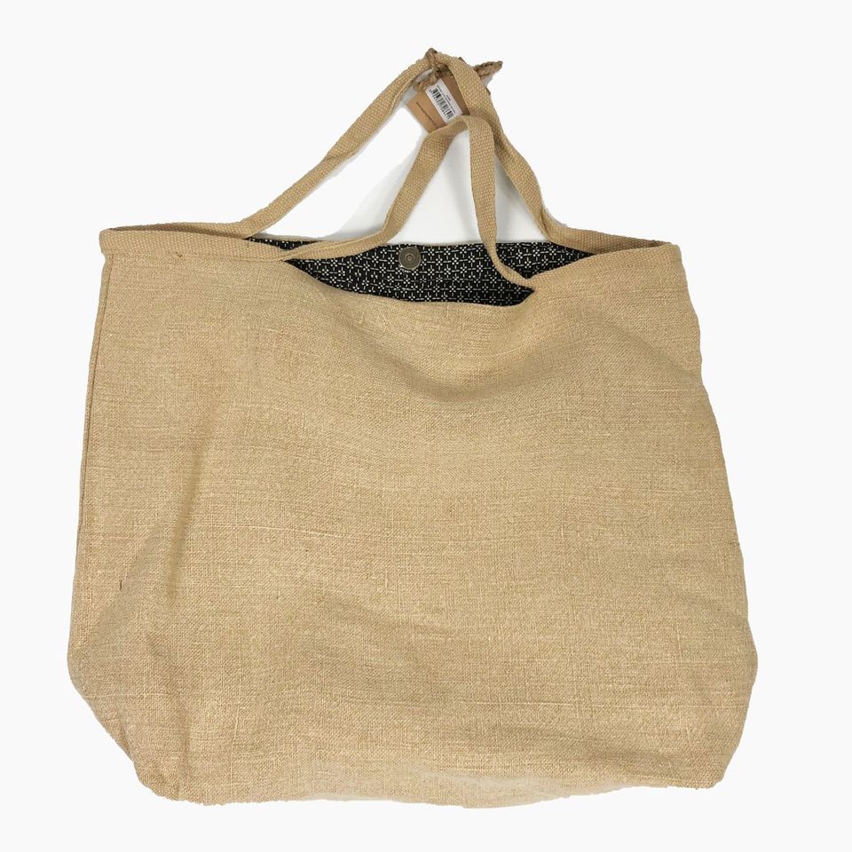 Washed Jute Shoppers