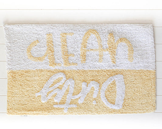 Bath Mat - Dirty Clean