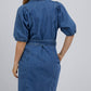 Miranda Shirt Dress - Light Blue