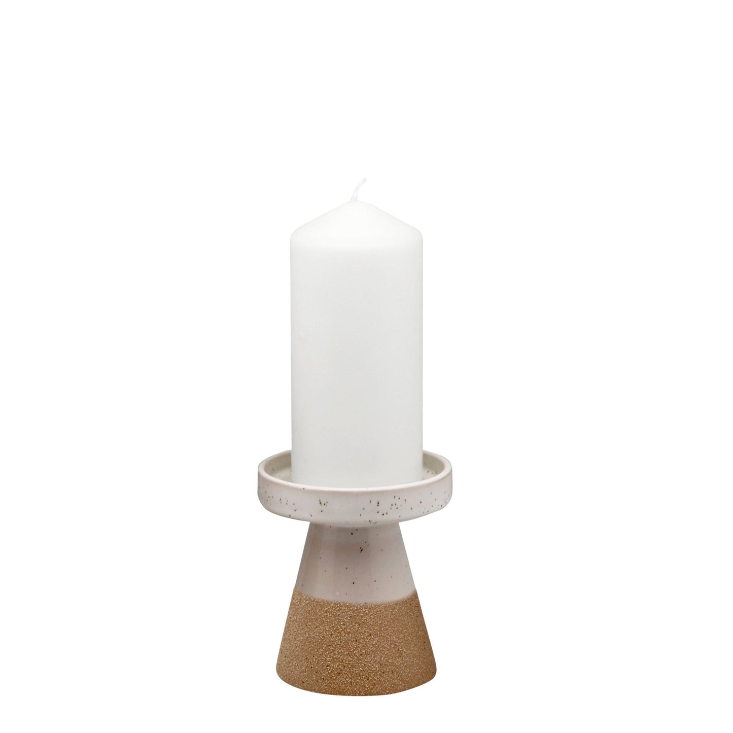 Clay Candle Holder - Short