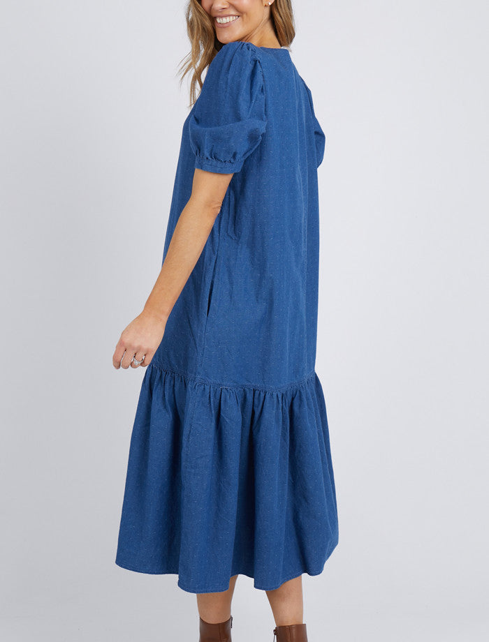 Christie Indigo Blue Dress