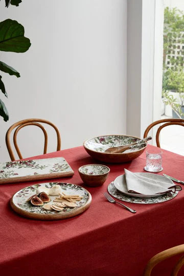 FESTIVE BERRY ROUND PLATTER