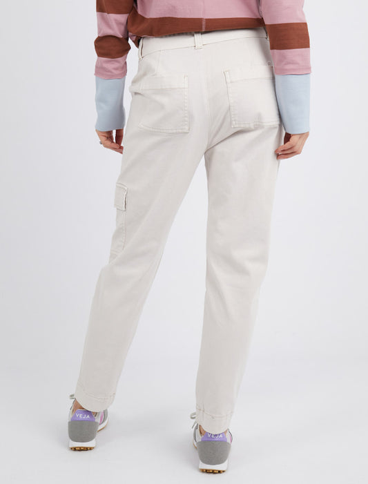 Dahlia Cargo Oatmeal Pant