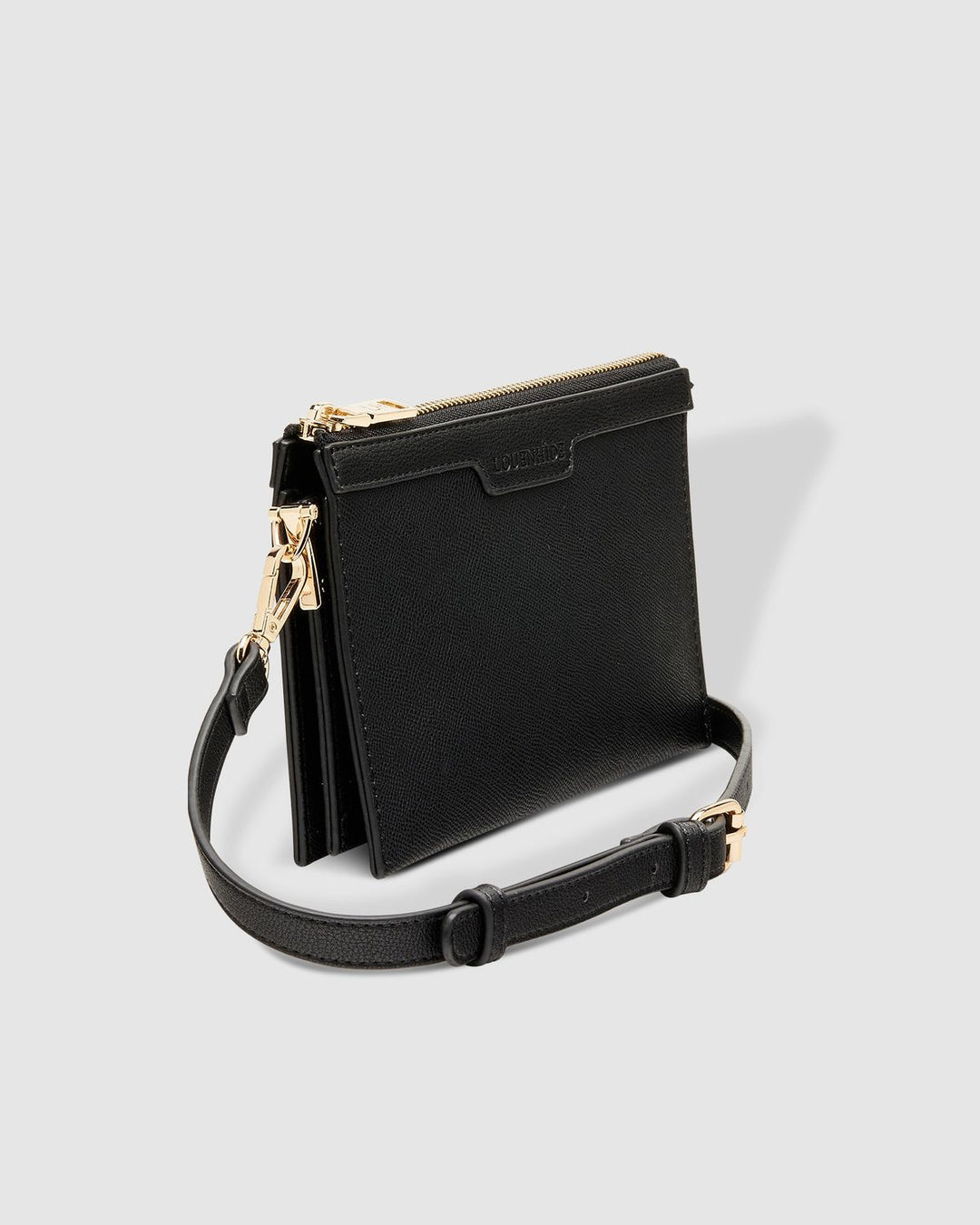 Misha Black Crossbody Bag