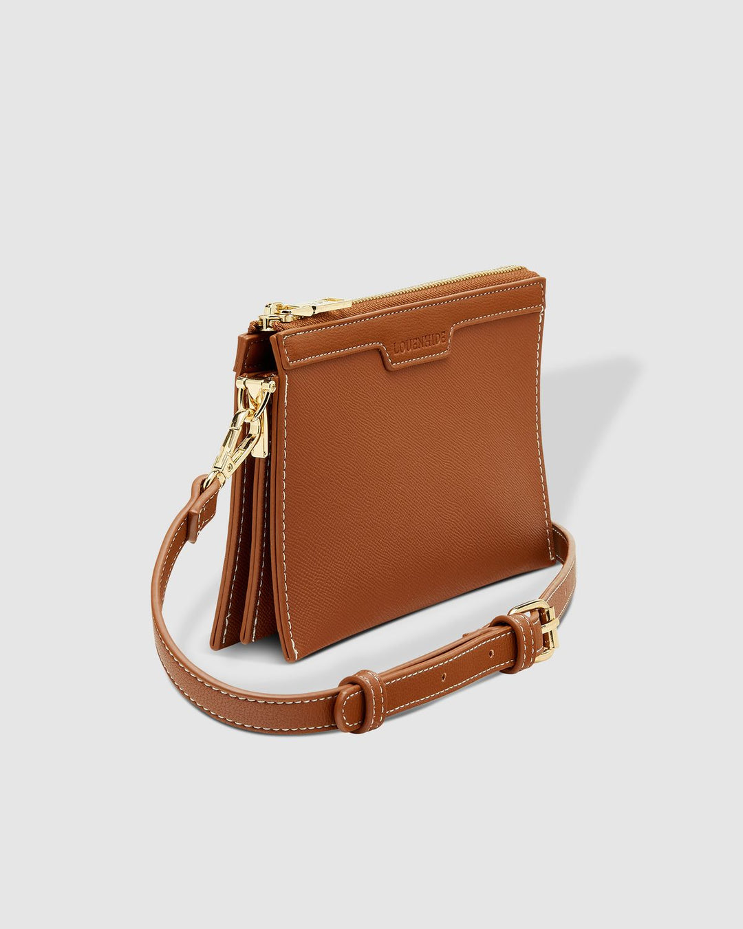 Misha Tan Crossbody Bag