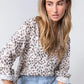 Leopard Print Boyfriend Linen Shirt