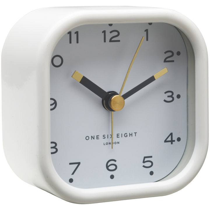 Lisa Alarm Clock - White