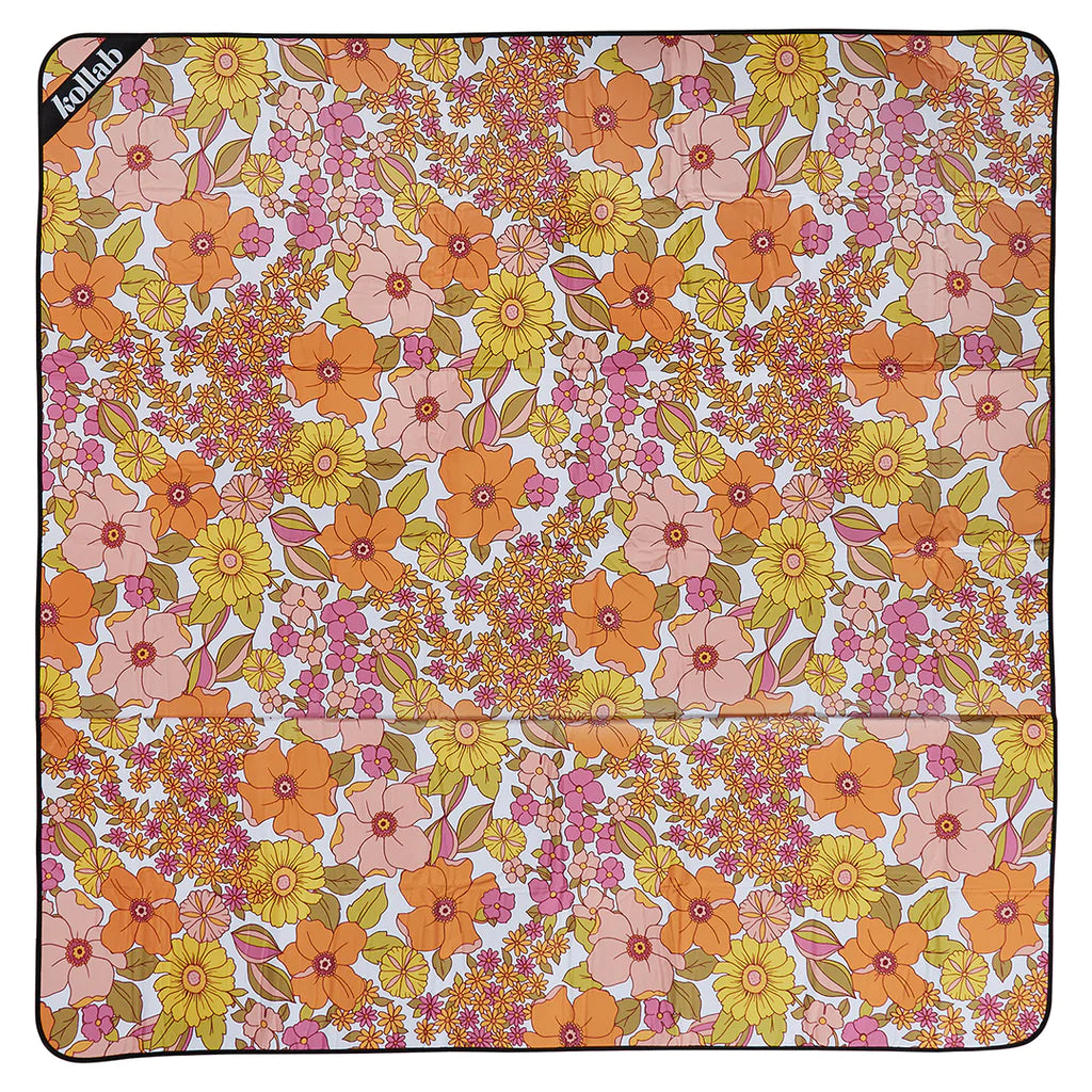 Fleur Floral Picnic Mat  - 2X2M