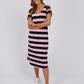 Mercury Stripe Dress