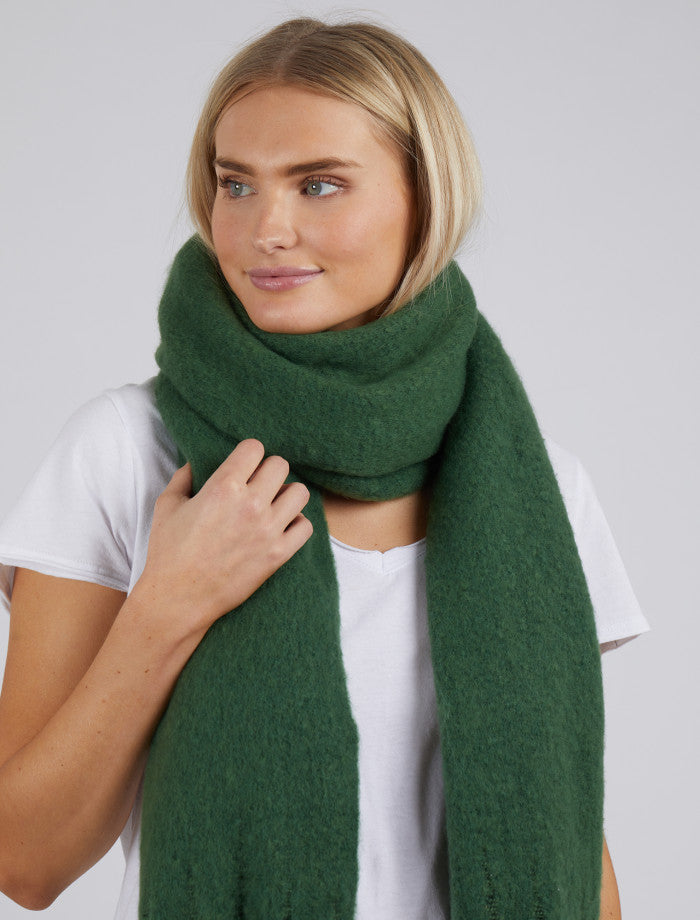 Posy Green Scarf