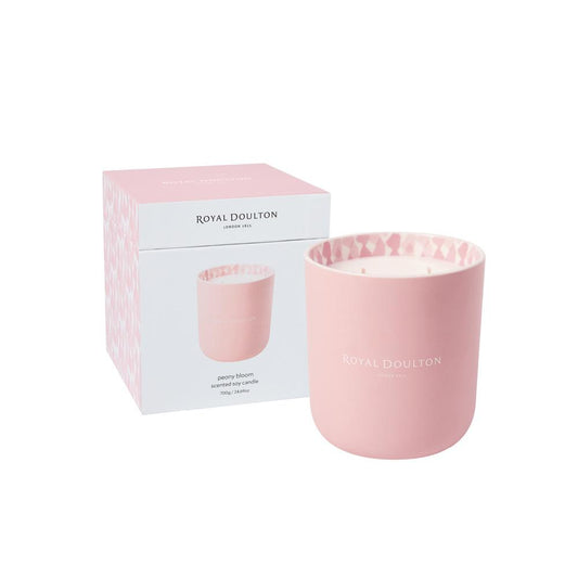 Peony Bloom Candle | Royal Doulton